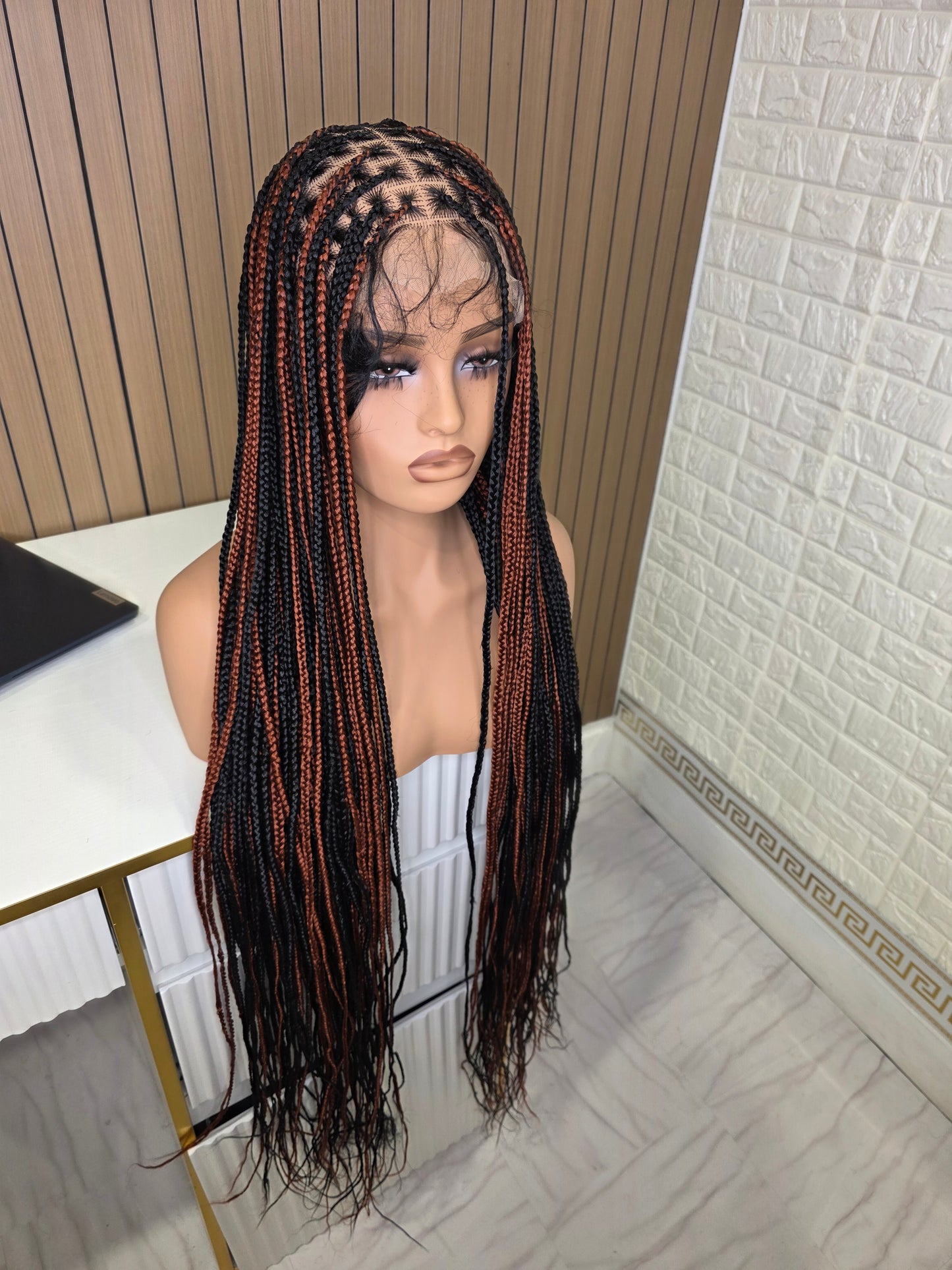 Black and ginger highlight