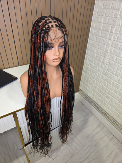 Black and ginger highlight