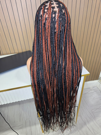 Black and ginger highlight